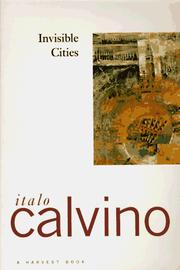 Cover of: Invisible Cities