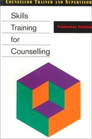 Skills training for counselling