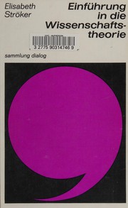 Cover of: Einführung in die Wissenschaftstheorie