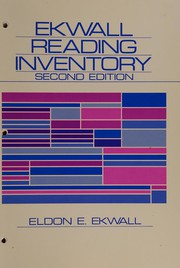 Cover of: Ekwall reading inventory