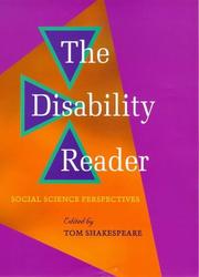 The disability reader : social science perspectives