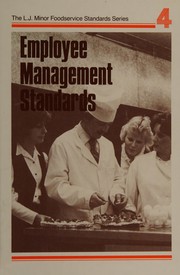 Cover of: Employee management standards