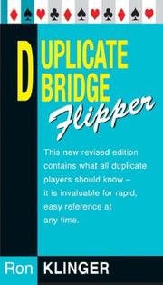 Duplicate bridge flipper