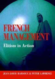 French management : elitism in action