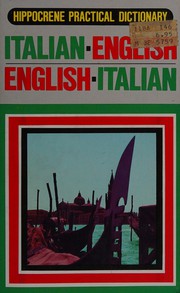 Cover of: English-Italian, Italiano-Inglese