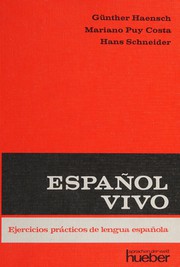Cover of: Español vivo: ejercicios prácticos de lengua española