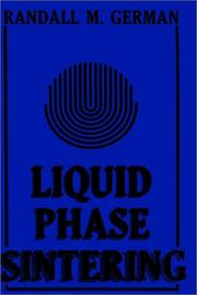 Cover of: Liquid phase sintering