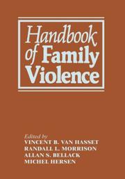 Handbook of family violence