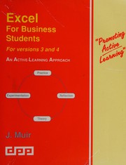 Cover of: EXCEL for Business Students (Promoting Active Learning) by J. Muir