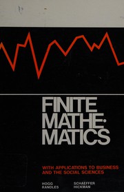 Cover of: Finite mathematics: with applications to business and the social sciences