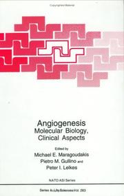 Angiogenesis : molecular biology, clinical aspects