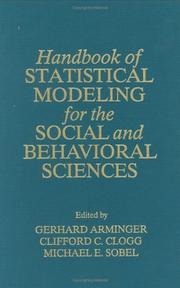 Handbook of statistical modeling for the social and behavioral sciences