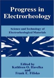 Progress in electrorheology : science and technology of electrorheological materials