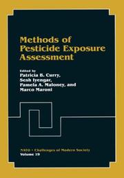 Methods of pesticide exposure assessment