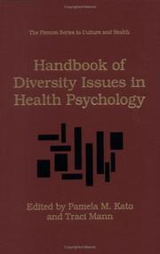 Handbook of diversity issues in health psychology by Traci Mann