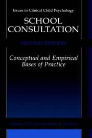 School consultation : conceptual and empirical bases of practice