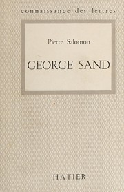 Cover of: George Sand