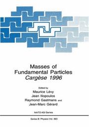 Masses of fundamental particles : Cargèse 1996