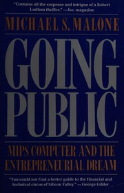 Cover of: Going Public: Mips Computer and the Entrepeneurial Dream