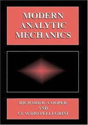 Modern analytic mechanics