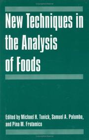 New techniques in the analysis of foods