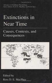 Cover of: Extinctions in Near Time |
