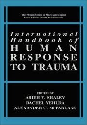 International handbook of human response to trauma