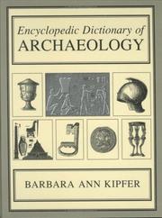 Cover of: Encyclopedic Dictionary of Archaeology