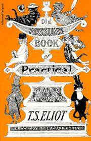 Cover of: Old Possum's book of practical cats