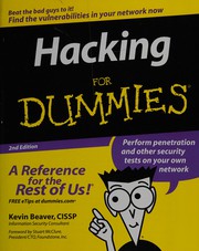Cover of: Hacking for dummies