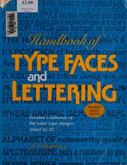Cover of: Handbook of type faces andlettering for artists, typographers, letterers, teachers & students