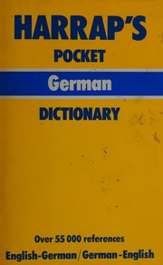 Cover of: Harrap's Pocket German Dictionary