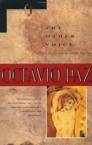 Cover of: The Other Voice: Essays on Modern Poetry