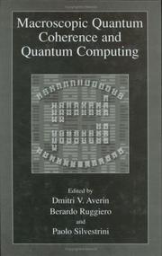 Macroscopic quantum coherence and quantum computing