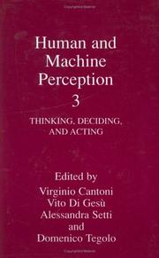 Human and machine perception 3 : thinking, deciding and acting