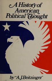 Cover of: A history of American political thought