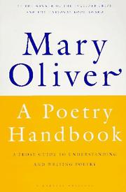 Cover of: A poetry handbook by Mary Oliver