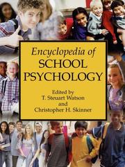 Cover of: School Psychology