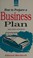 Cover of: How to prepare a business plan