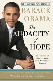 Cover of: The Audacity of Hope by Barack Obama