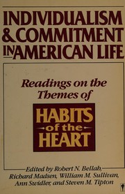 Cover of: Individualism & commitment in American life: readings on the themes of Habits of the heart