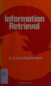 Cover of: Information retrieval