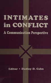 Cover of: Intimates in conflict: a communication perspective
