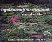Cover of: Introductory horticulture by H. Edward Reiley
