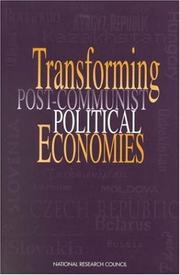 Cover of: Transforming post-Communist political economies