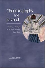 Mammography and beyond : developing technologies for the early detection of breast cancer