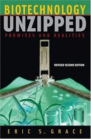 Cover of: Biotechnology Unzipped by Eric S. Grace