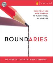 Cover of: Boundaries | Dr. Henry Cloud