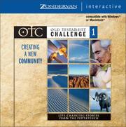 Cover of: Old Testament Challenge Volume 1: Creating a New Community: Life-Changing Stories from the Pentateuch (Old Testament Challenge)