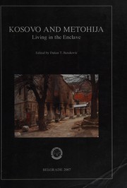 Cover of: Kosovo and Metohija by edited by Dušan T. Bataković.